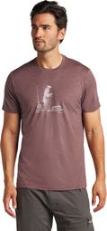 Camiseta técnica de manga corta Icebreaker Merino <p><strong>150 Tech Lite Polar Paddle</strong></p>Marrón para hombre