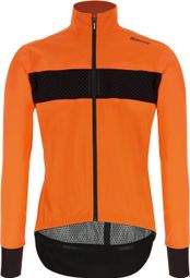 Santini Guard Mercurio Waterproof Jacket Fluo Orange