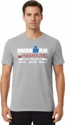 Ironman Hamburg Grau Herren Kurzarm T-Shirt