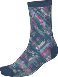 Socken Endura Limited Edition Patchwork Blau