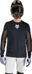 Fox Defend Park long sleeve jersey Black Homme