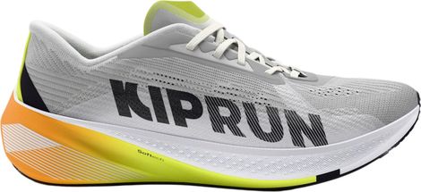 Kiprun Kipcore Premium Running Shoes for Men, Gray/Yellow