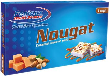 Nougat FENIOUX MULTI-SPORTS Caramel Beurre salé 6x20g