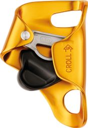 Petzl Croll L Steigklemme gelb