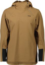 Poc Mantle Thermal Jasper Brown Women's Hooded Jacket