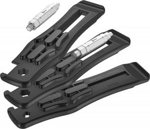 Wera 4 in 1 Tyre Changer Kit Black