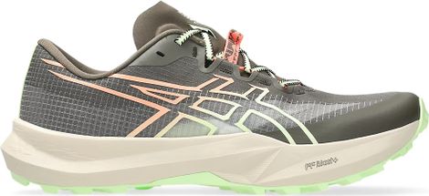 Zapatillas de trail Asics Fuji Lite 7, color caqui/amarillo, unisex