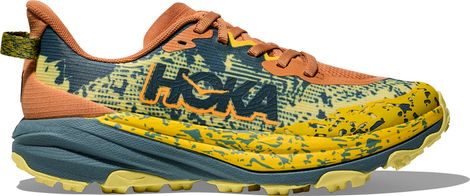 Chaussures Trail Hoka Speedgoat 6 Youth Jaune/Orange/Bleu Enfant