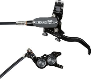 Hope Tech4 GR4 voorrem Zwart / Grijs Standaard slang
