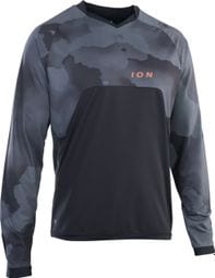 ION Traze Amp AFT Long Sleeve Jersey Zwart