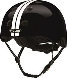 Casque de vélo Urbain - MELON - All Stars Noir/Blanc - NOIR/BLANC