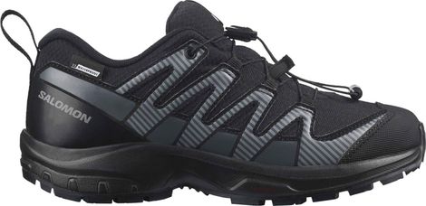 Salomon XA Pro V8 CSWP Junior Schwarz Kinder