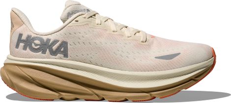 Hoka Clifton 9 GTX hardloopschoenen voor dames, beige/kaki