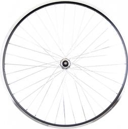 Roue vtc 28  ar blocage jante noir mach1 er10. moyeu miche a visser 5/6/7v v-brake 36t