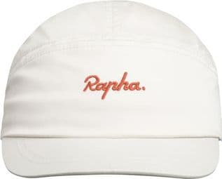 Gorra unisex Rapha Logo Beige/Blanca