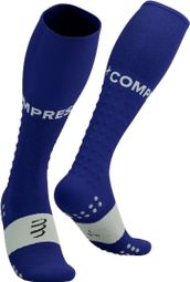 Compressport Full Socks Run Blue