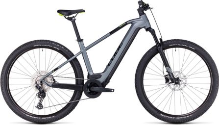 VTT Électrique Semi-Rigide Cube Reaction Hybrid Pro 500 Shimano Deore 11V 500 Wh 27.5'' Gris Flash 2023