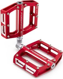 Forward Patrol Flat Pedals Red