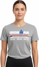 Ironman Hamburg Grijs Korte Mouw T-shirt