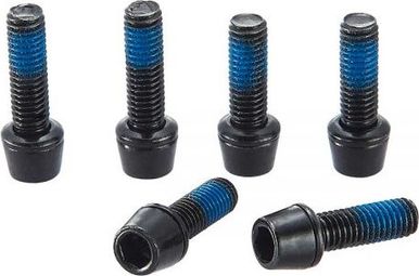 Juego de 6 tornillos Torx de acero Ritchey para la potencia Ritchey WCS Trail