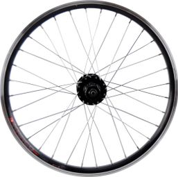 Roue velo e bike/vae/cargo 20  ar blocage jante noir mach1 kargo.moy.shim m475 disque 6t
