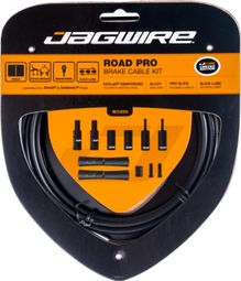 Kit Câble et Gaine pour Frein Route Jagwire Road Pro Noir Mate