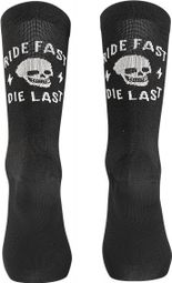 Northwave Ride Fast Die Last Unisex Sokken Zwart
