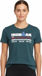 Ironman Hamburg Blauw Turquoise Korte Mouw T-shirt