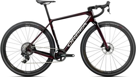 Orbea Terra M21eTEAM 1X Gravel Bike Sram Force XPLR eTap AXS 12S 700 mm Wijnrood Carbon Bekijk 2025