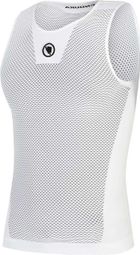 Endura Fishnet II Mouwloze Baselayer Wit