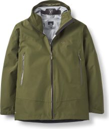 Groene RAB Namche Gore-Tex waterdichte jas voor heren