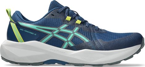 Scarpe Trail Asics Gel-Venture 11 Blu/Verde Uomo