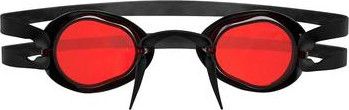 Lunettes de natation TYR Socket Rocket 2.0 Miroir Metal Fire Noir / Rouge