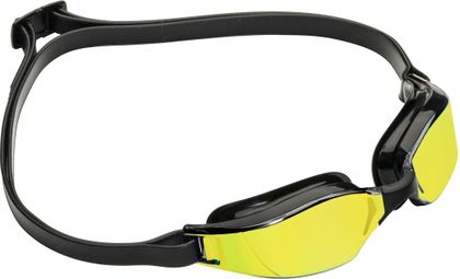 Aquasphere Xceed Badebrille Schwarz - Gelbe Gläser