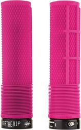 Pair of DMR Brendog DeathGrip Flangeless Pink Grips