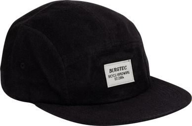 Cappellino Burgtec Arcade Five Panel Nero