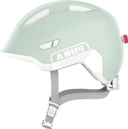 Casque Enfant Abus Smiley 3.0 ACE LED Vert Clair PURE