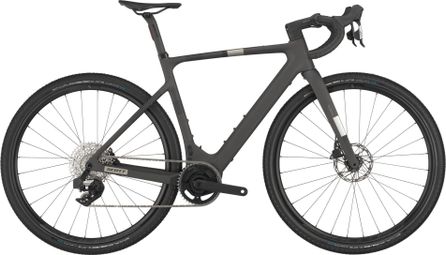 Vélo de Gravel Électrique Scott Solace Gravel 30 Sram Apex XPLR AXS 12V 360Wh 700 mm Noir 2025