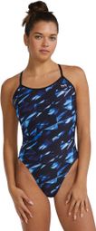 Dames Tyr Trinityfit Durafast Elite Triadic Zwempak Blauw