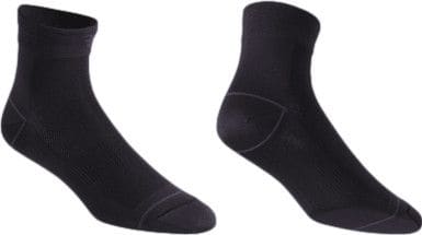 Packung mit 2 Paar CombiFeet Socken Schwarz