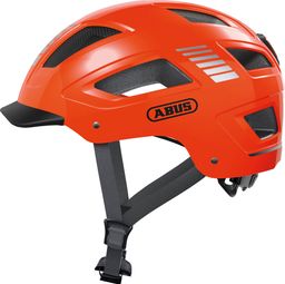 Casco Urban Abus Hyban 2.0 Signal Naranja