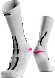 Chaussettes X-Socks Trail Anatomix Crew Blanc/Noir