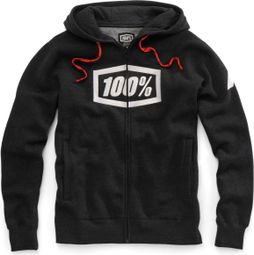 Sweat à Capuche 100% Syndicate Noir