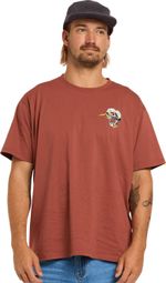 Heren Dharco Rust Rood T-Shirt