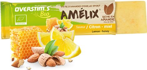 Barretta energetica Overstims Amelix Bio Limone Miele