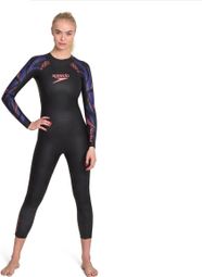 Combinaison Néoprène Femme Speedo Proton Fullsuit Noir Violet