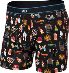 SAXX Daytripper Fly Types of Stripes Boxer Nero Uomo