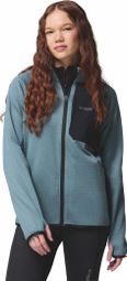 Columbia Damen Fleecejacke Triple Canyon Grid Blau