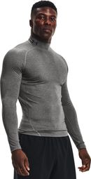 Camiseta de compresión de manga larga Under Armour Heatgear Armour gris