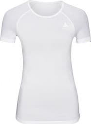 Camiseta de manga corta Odlo PERFORMANCE X LUZ Mujer blanca